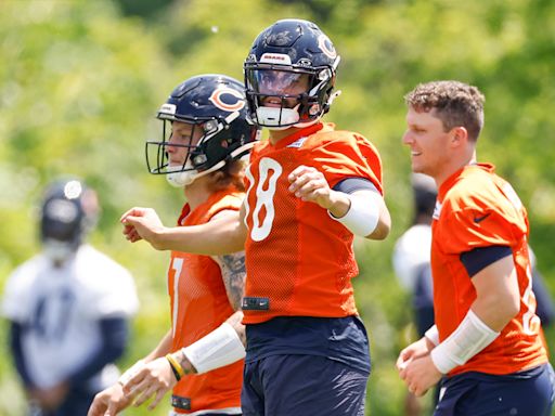 ‘No timidness:' How Bears saw Caleb Williams ‘level up' on Day 1 of training camp