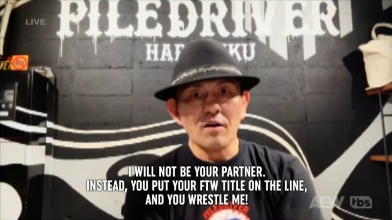 Minoru Suzuki Challenges Chris Jericho To FTW Title Match On 6/26 AEW Dynamite