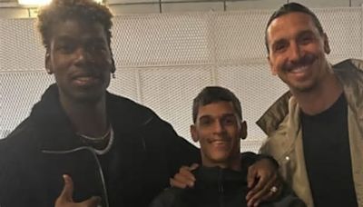 Pogba, ecco dov'era: la foto con Ibrahimovic e la star brasiliana dei social