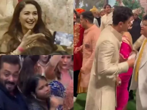 Highlights from Ambani wedding: 'Blue Lehenga Girl' impresses Salman, Ranveer-Priyanka's energetic dance | Hindi Movie News - Times of India