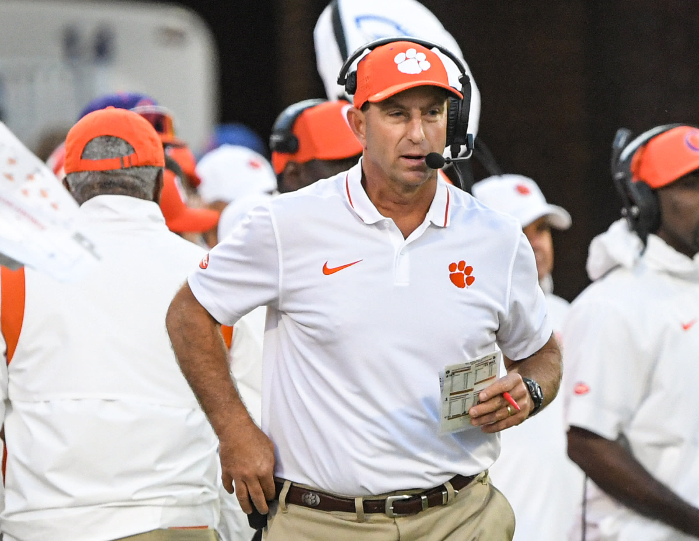 Jeopardy legend James Holzhauer shares hysterical Dabo Swinney transfer portal video