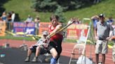 Cozad's Boston Irish wins Class B boys pole vault championship