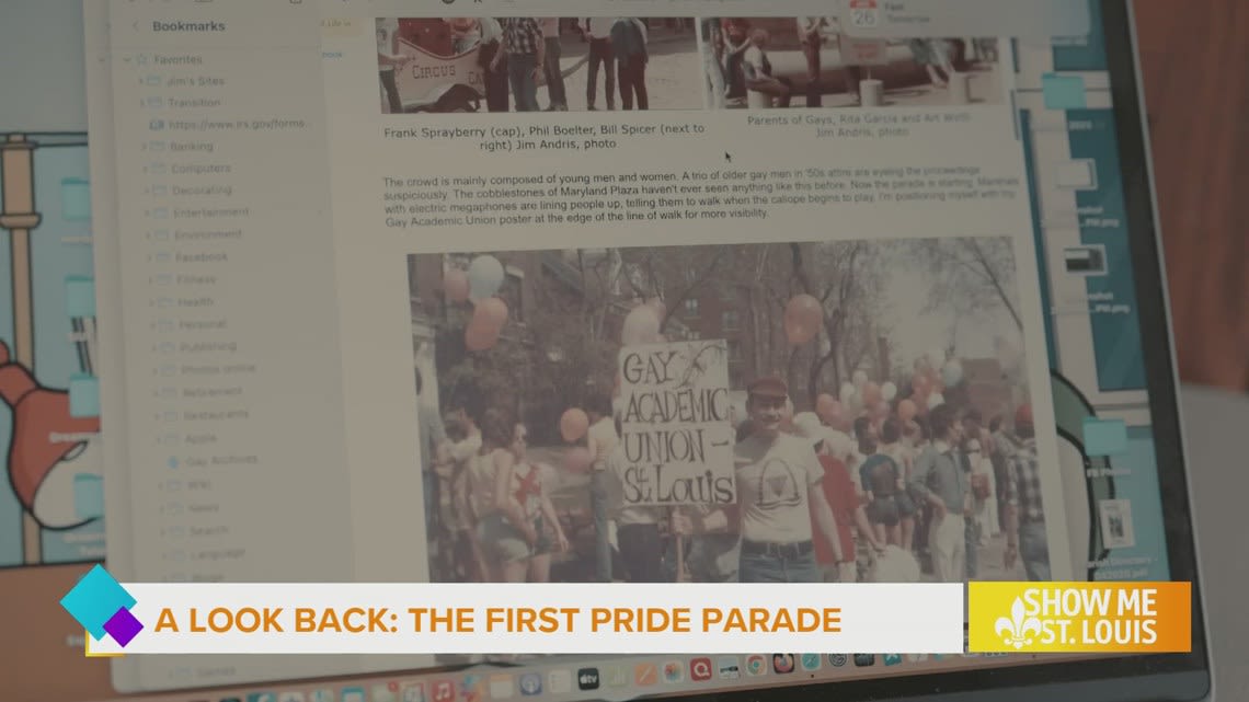 The 'Gateway to Pride' exhibit explores the intersection of gay liberation and feminism in St. Louis