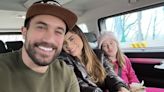 Lexa faz viagem em família para Santiago, com Ricardo Vianna e sua filha