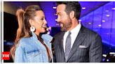 Blake Lively rubbishes DIVORCE rumours with Ryan Reynolds; shares pic kissing hunk on 'Deadpool and Wolverine' sets | - Times of India