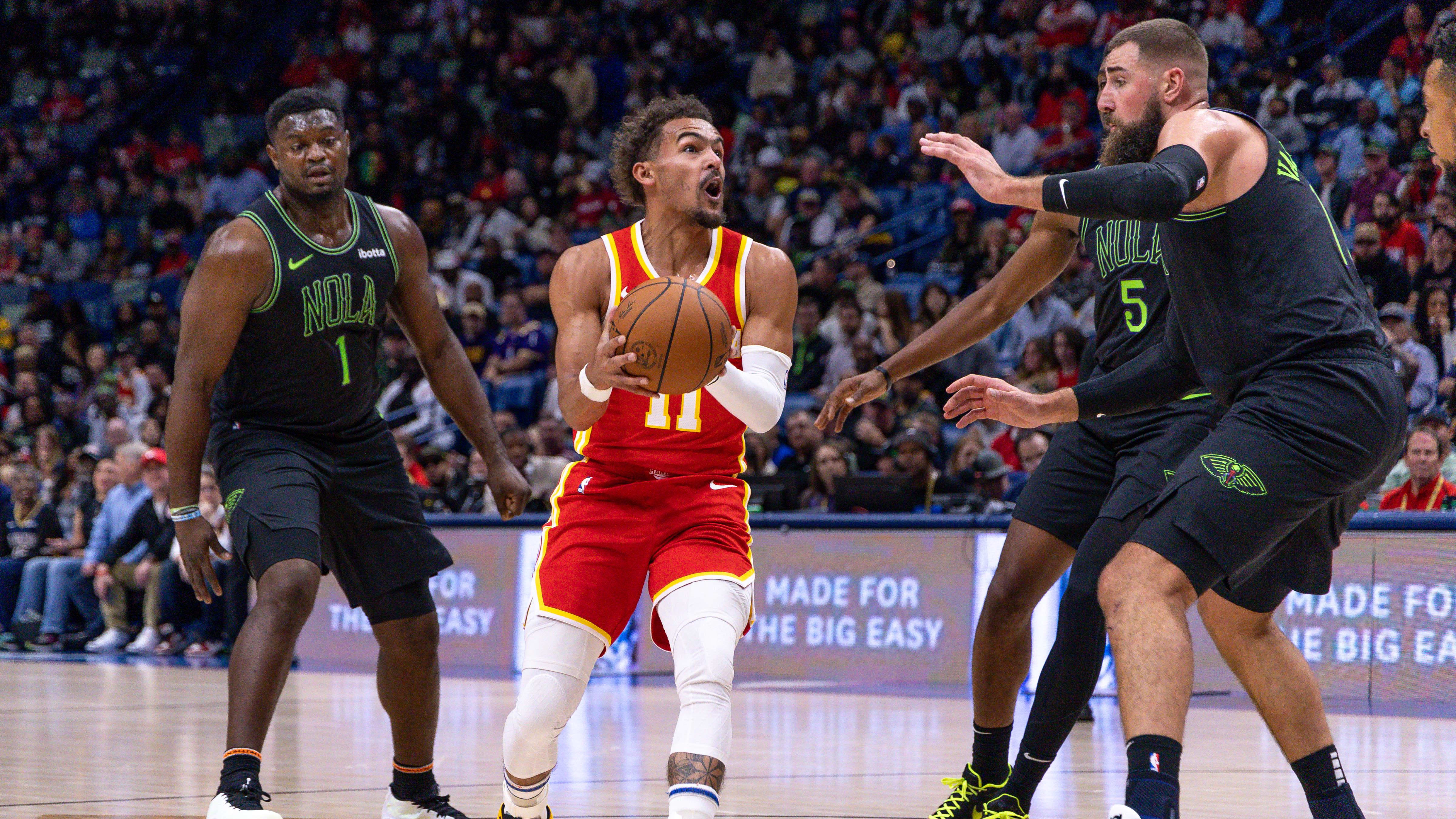 B/R Trade Proposal Sends Trae Young To The Pelicans For a Package of Players And A Pick