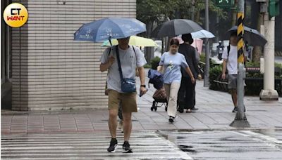 大雨來了！全台18縣市大雨特報 影響持續到晚上