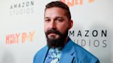 Shia LaBeouf unrecognizable in Greek goddess drag — complete with high heels