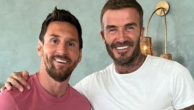 El particular regalo que David Beckham le hizo a Lionel Messi en su cumpleaños: cuánto cuesta