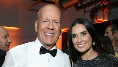 Demi Moore shares positive update on Bruce Willis' health amid dementia diagnosis