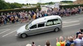 'Simply the best': Thousands line streets as Rob Burrow's funeral takes place