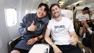Tottenham jet off for their pre-season tour of Japan and South Korea