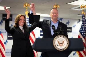 Doug Emhoff would become the country’s first first gentleman if Kamala Harris wins the presidency