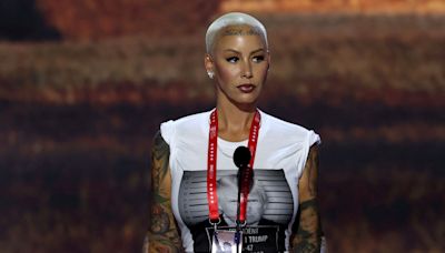 Amber Rose pushes traditional Republican limits at the RNC