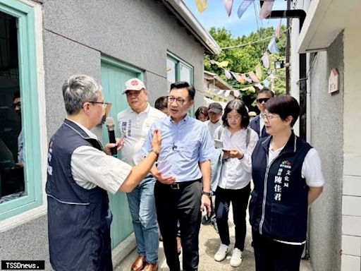 江啟臣會勘清眷三期推動進度國防部同意提升營運分潤