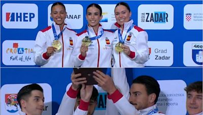 Quintero firma un doblete de plata en el Europeo y el equipo femenino de katas es de oro