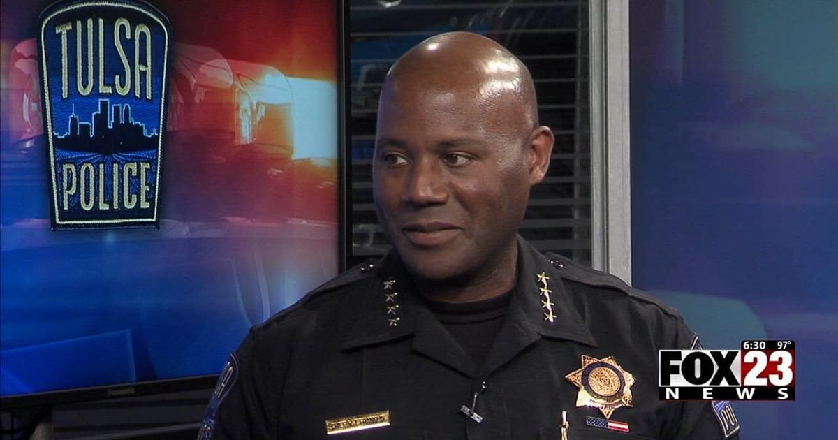 Tulsa Police Chief Wendell Franklin speaks with FOX23 ahead of retirement