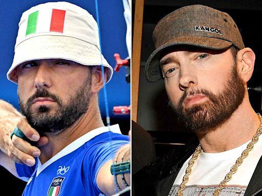 Summer Olympics 2024 Viewers Think Italian Archer Looks Exactly Like Eminem