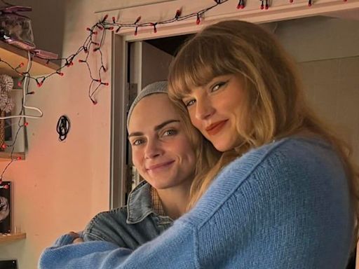 Cara Delevingne desvela a dónde se marchó Taylor Swift tras sus conciertos en Madrid, y fue a apoyarla como actriz