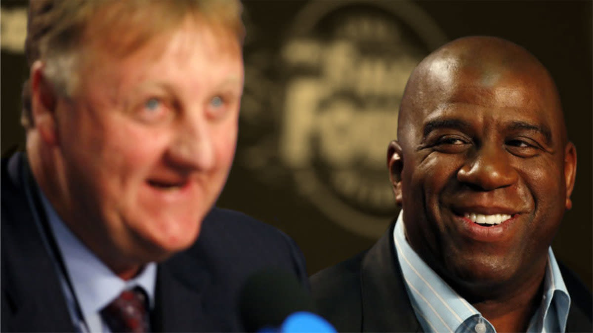 Larry Bird on why he liked Earvin but was less fond of Magic: “I had a little problem with him”