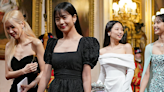 Blackpink look like royalty in princess-worthy gowns at Buckingham Palace