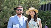 Nick Knowles, 61, kisses stunning fiancee Katie Dadzie, 34, at Chelsea Flower Show