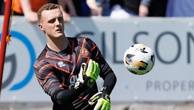 Dundee United keeper Jack Newman heads out on loan