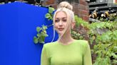 Gigi Hadid Is a Modern-Day Tinkerbell in Body-Con Dress and Green Sandals at British Vogue x Self-Portrait Summer Party