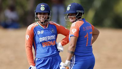 PIX: India crush Bangladesh, storm into Women's Asia Cup final