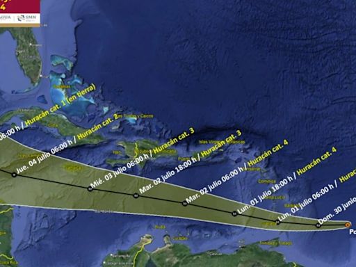 En alerta amarilla se encuentra La Guajira por Huracán Beryl: pronostican fuertes lluvias