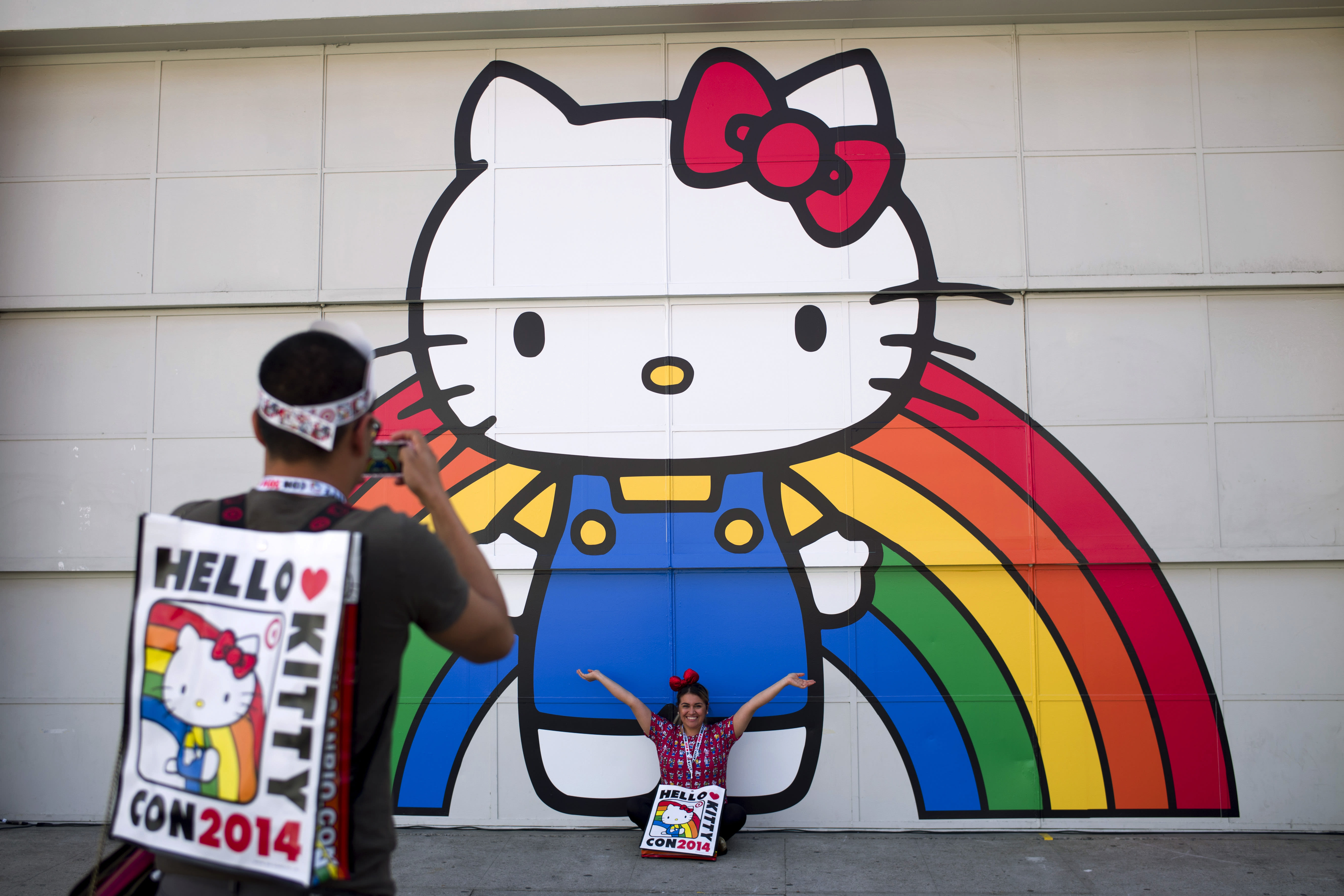 Hello Kitty is not a cat. Fans aren’t buying it.
