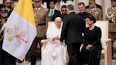 Pope in Hungary urges Europe to unite to end war next door