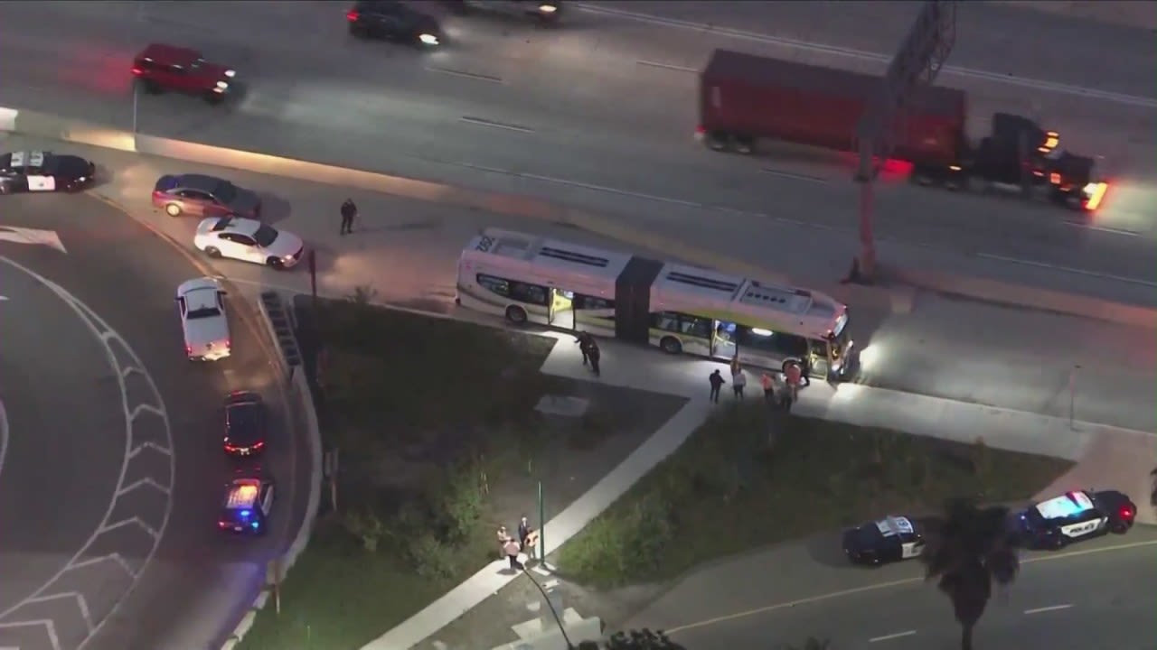 Innocent woman wounded in shooting aboard Foothill Transit bus