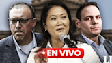 Caso Cócteles de Keiko Fujimori EN VIVO: lideresa de Fuerza Popular y acusados se acreditan ante jueza