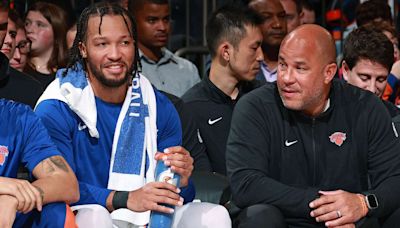 Knicks Coach Rick Brunson Says His Son Jalen 'Is The Better Player' of the 2. Jalen Hilariously Agrees (Exclusive)