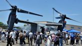 Neighboring cities seek assurances before Air Force Ospreys fly again in Tokyo