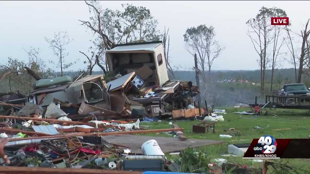 Arkansans survive when tornado hits house and camper