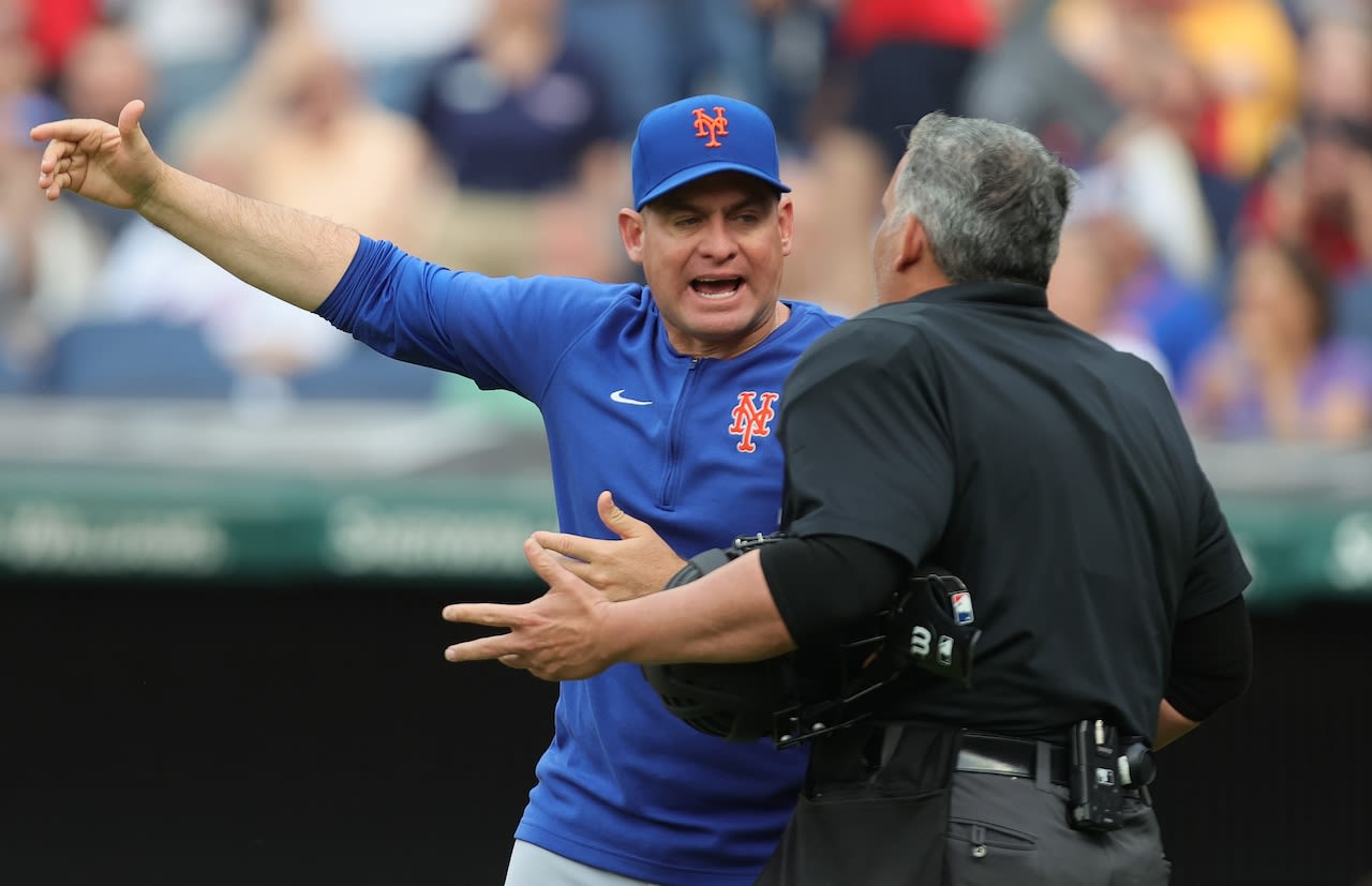 Mets reliever has on-field meltdown as bullpen continues to collapse [WATCH]