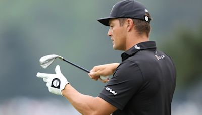 Bryson DeChambeau leading Masters using 3-D printed irons only approved by USGA on Monday