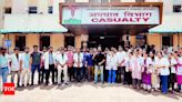Docs’ flash strike holds up emergency care at GMCH | Aurangabad News - Times of India
