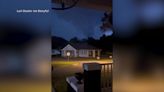 Watch: Lightning illuminates funnel cloud over South Carolina town