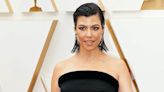 Kourtney Kardashian just tried out the naked dress trend in her own unique way