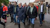 Chancellor visits flood-stricken regions in southwest Germany