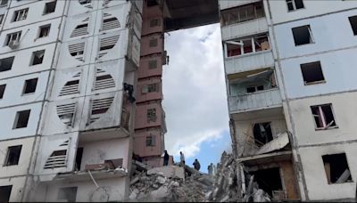 烏克蘭空襲俄羅斯別爾哥羅德導致塌樓 至少7死15傷