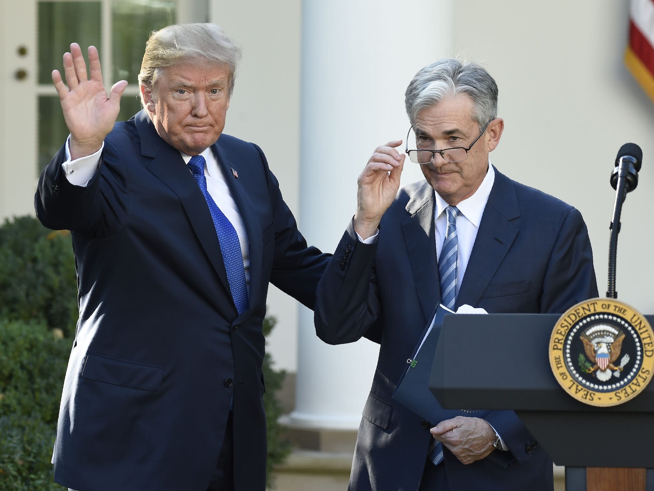 The Fed's interest-rate cut put Trump even more at odds with the central bank