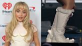 Sabrina Carpenter Belts ‘Nonsense’ in Fuzzy Booties at Jingle Ball 2023