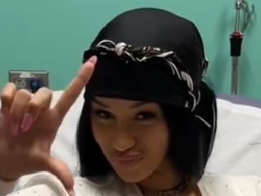 Cardi B receives congratulatory messages as she welcomes third child