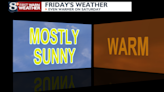 Warmer conditions on Friday...even warmer on Saturday