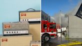 Benson Amps narrowly avoids fire that threatened one of its warehouses