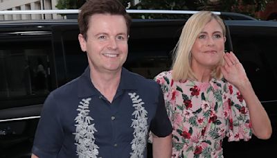 Declan Donnelly and wife Ali Astall enjoy night off parenting duties